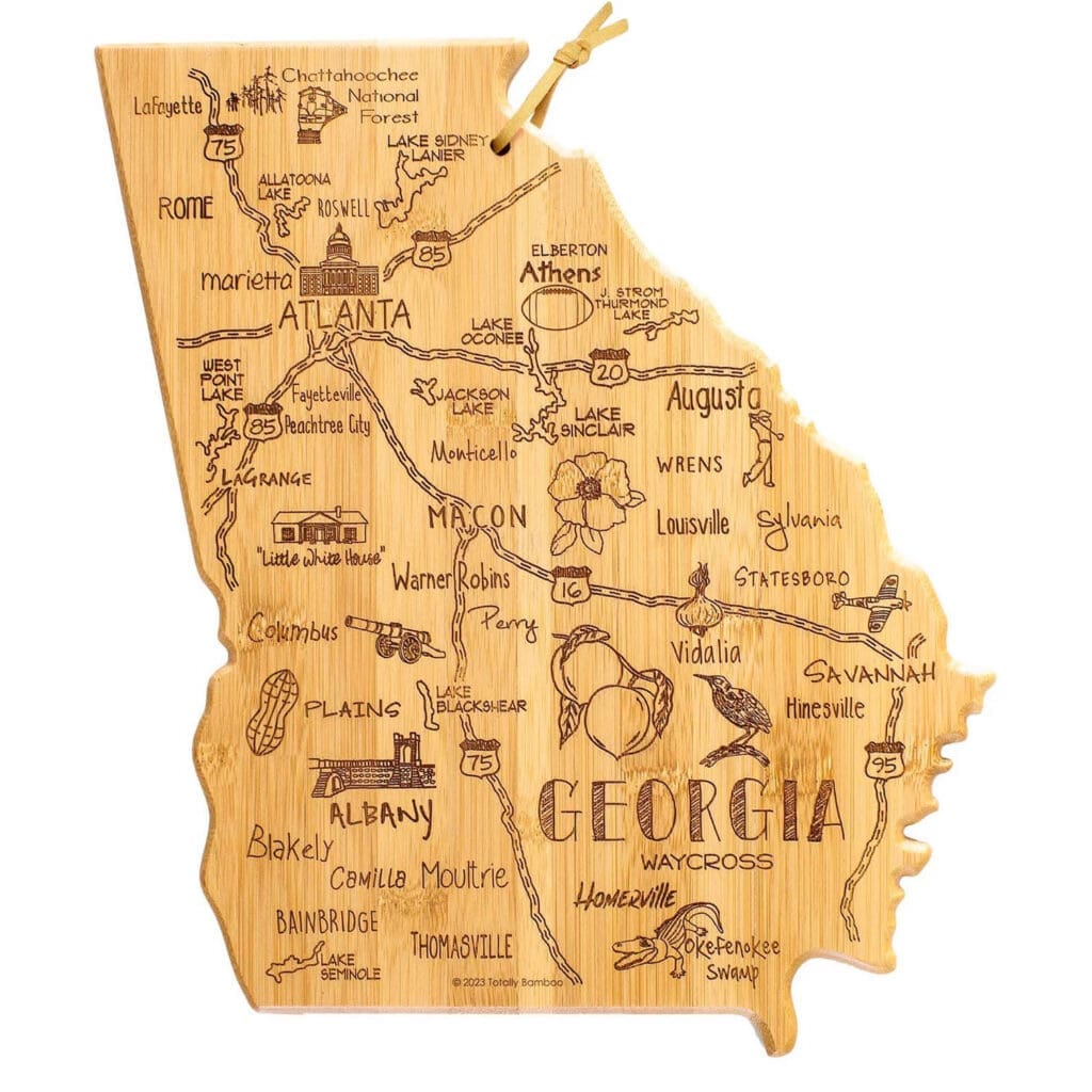 thinking of you gifts - state board by Totally Bamboo