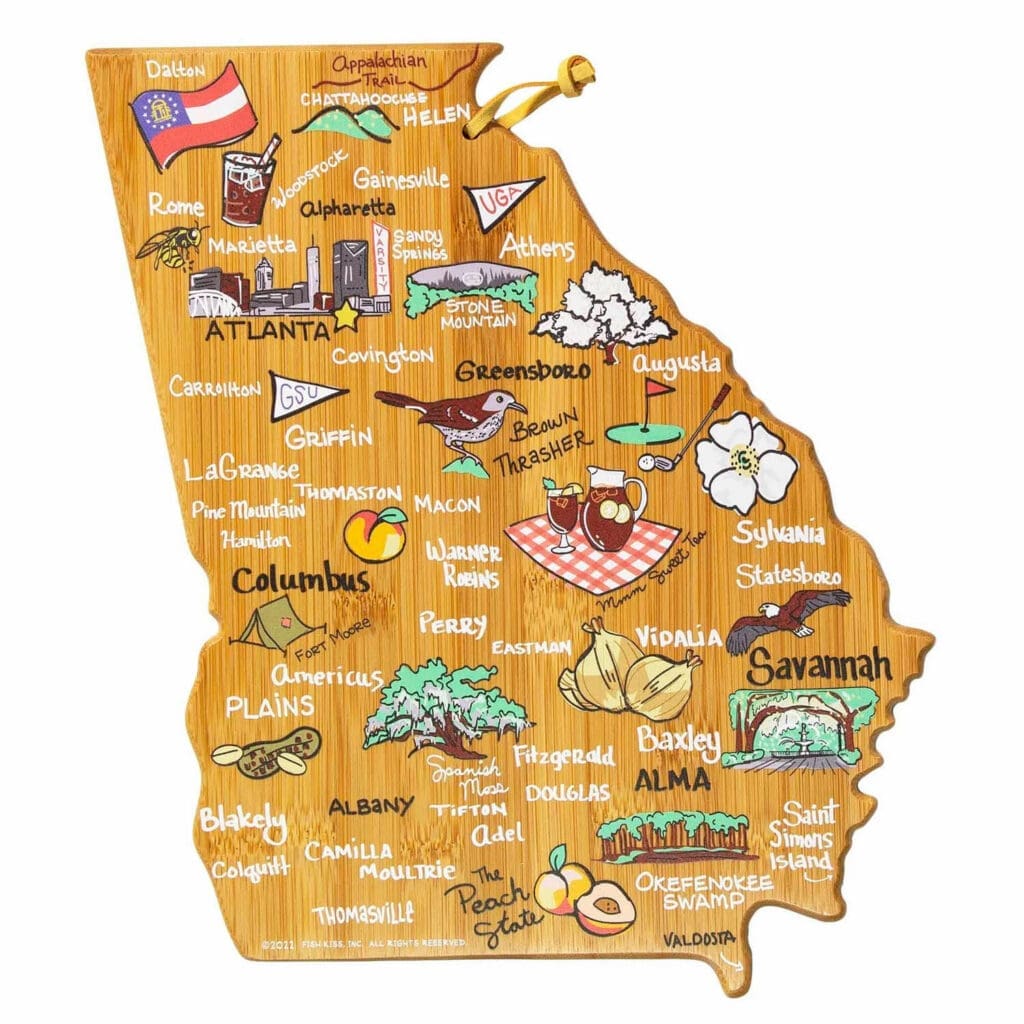 thinking of you gifts - state board by Totally Bamboo x Fish Kiss